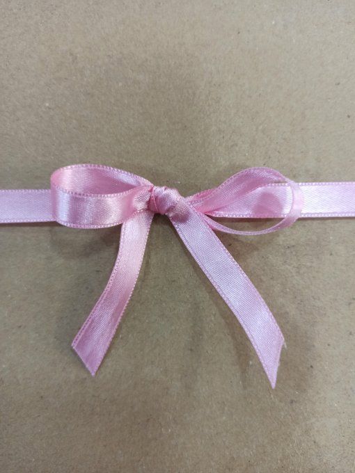 Promotion ruban satin rose 10mm - 100 mètres