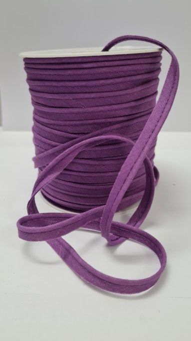 Passepoil coton  - Violet - 100 mètres 
