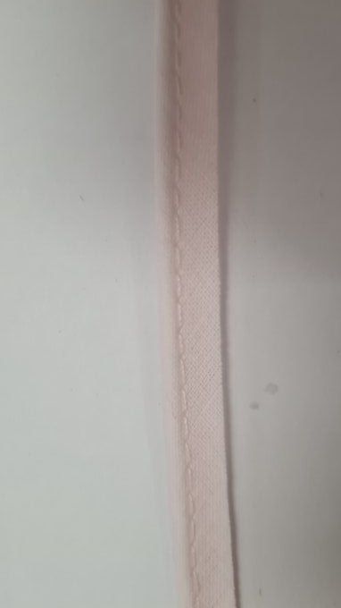 Passepoil coton  - Rose clair - 100 mètres 