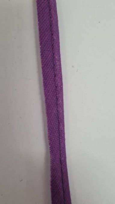 Passepoil coton  - Violet - 100 mètres 