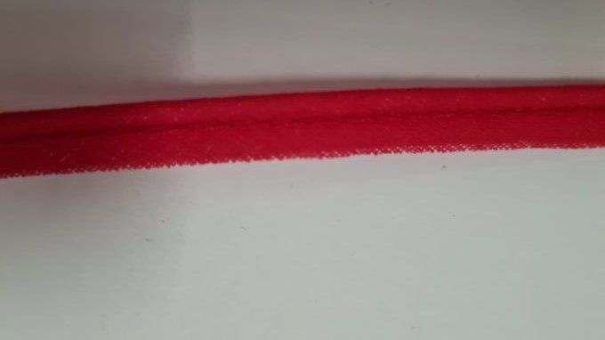 Passepoil coton - Rouge - 100 mètres